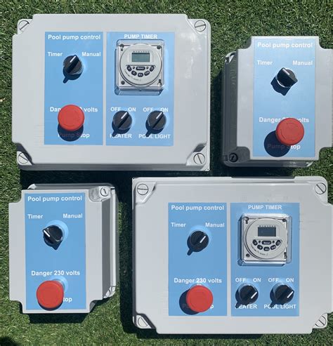 swimming pool control panel equipment